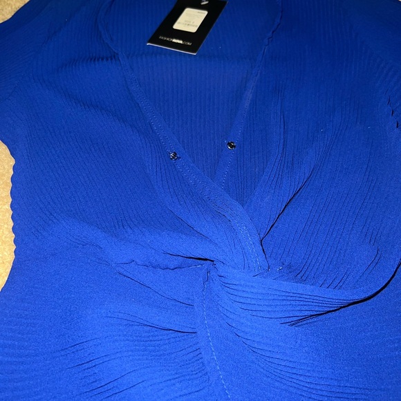 Blue Blouse NWT - Picture 2 of 3